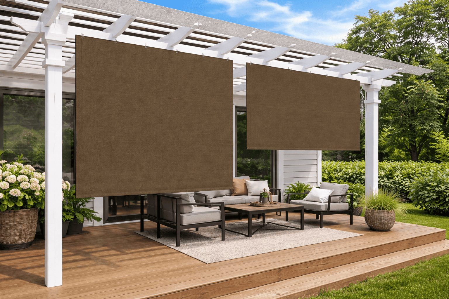 Exterior Shades in Action